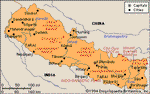 Map of Nepal - click for more detail